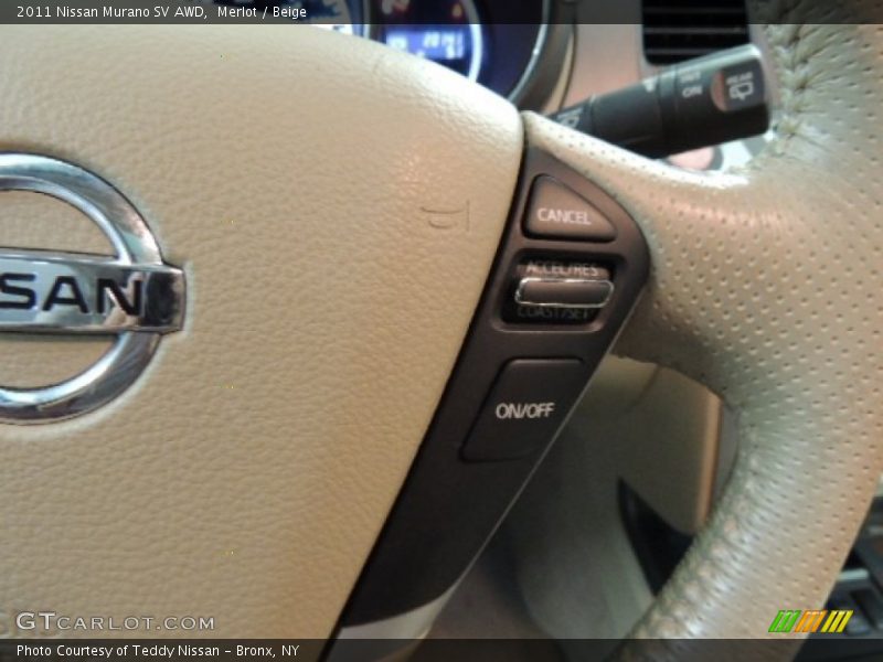 Merlot / Beige 2011 Nissan Murano SV AWD