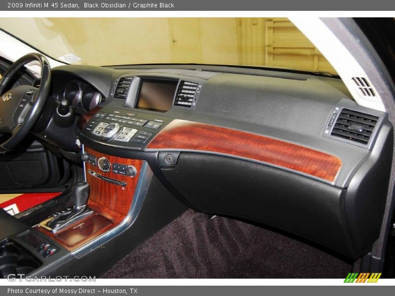 Black Obsidian / Graphite Black 2009 Infiniti M 45 Sedan