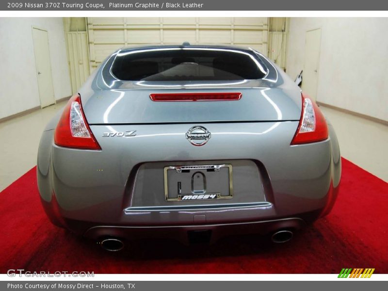Platinum Graphite / Black Leather 2009 Nissan 370Z Touring Coupe