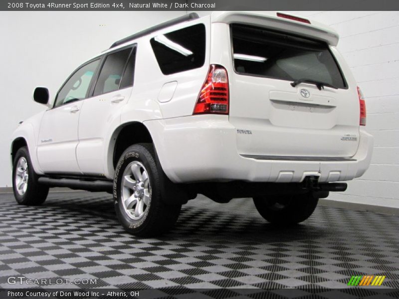Natural White / Dark Charcoal 2008 Toyota 4Runner Sport Edition 4x4