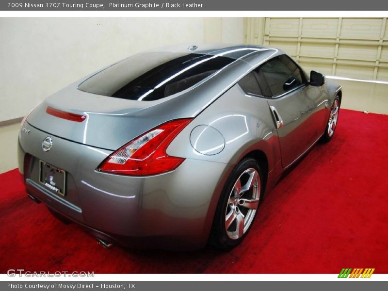 Platinum Graphite / Black Leather 2009 Nissan 370Z Touring Coupe