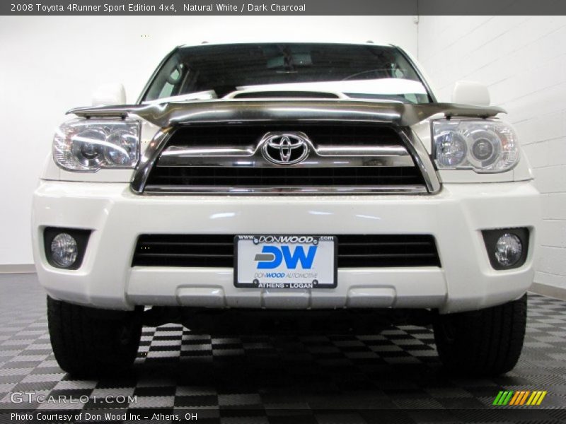 Natural White / Dark Charcoal 2008 Toyota 4Runner Sport Edition 4x4