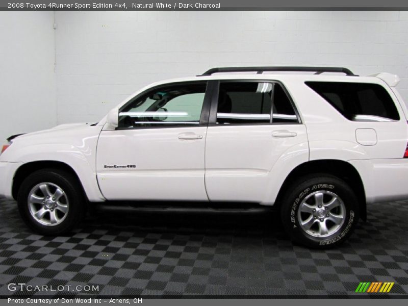 Natural White / Dark Charcoal 2008 Toyota 4Runner Sport Edition 4x4