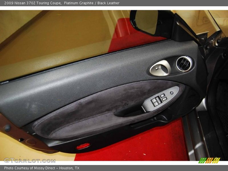 Platinum Graphite / Black Leather 2009 Nissan 370Z Touring Coupe