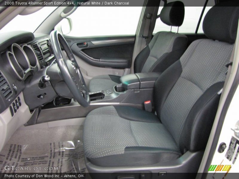 Natural White / Dark Charcoal 2008 Toyota 4Runner Sport Edition 4x4