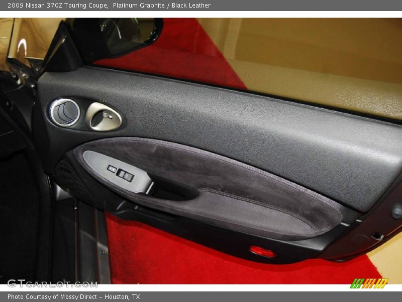 Platinum Graphite / Black Leather 2009 Nissan 370Z Touring Coupe
