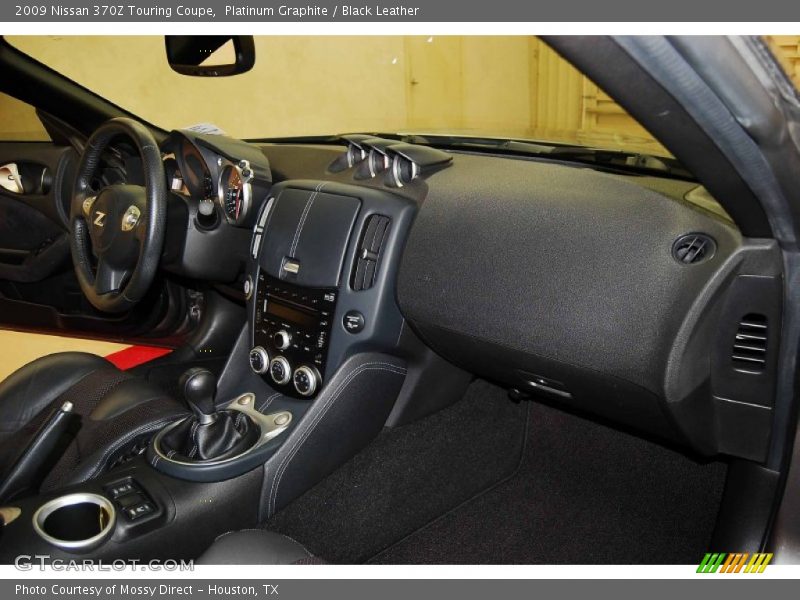 Platinum Graphite / Black Leather 2009 Nissan 370Z Touring Coupe