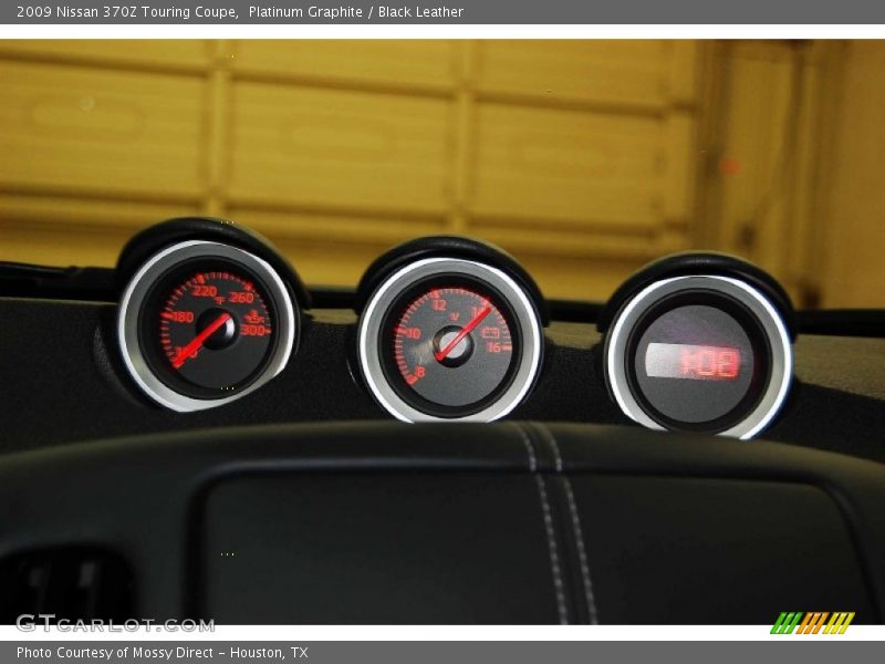 Platinum Graphite / Black Leather 2009 Nissan 370Z Touring Coupe