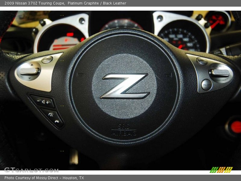 Platinum Graphite / Black Leather 2009 Nissan 370Z Touring Coupe