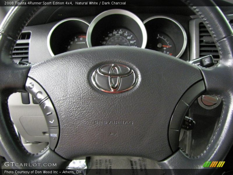 Natural White / Dark Charcoal 2008 Toyota 4Runner Sport Edition 4x4
