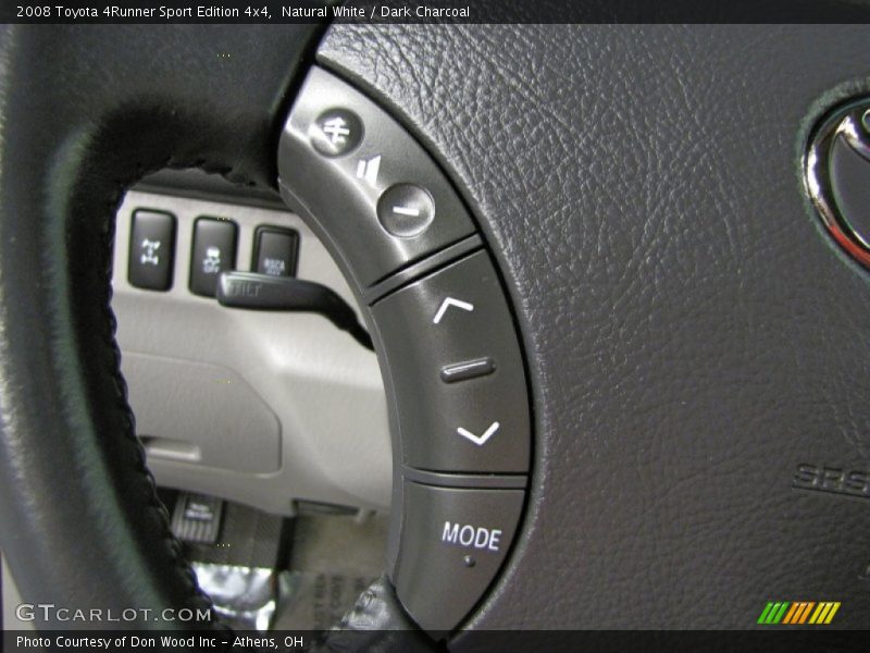 Natural White / Dark Charcoal 2008 Toyota 4Runner Sport Edition 4x4