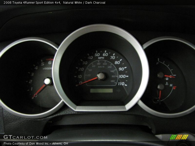 Natural White / Dark Charcoal 2008 Toyota 4Runner Sport Edition 4x4