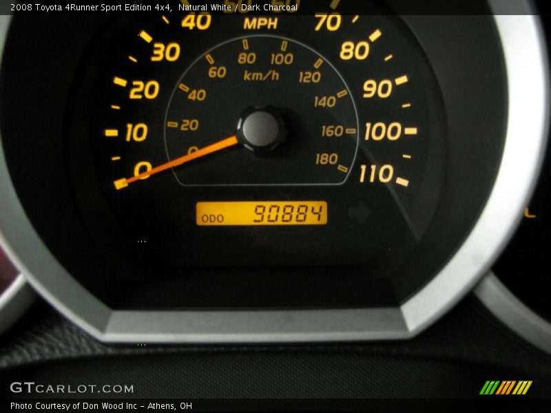 Natural White / Dark Charcoal 2008 Toyota 4Runner Sport Edition 4x4