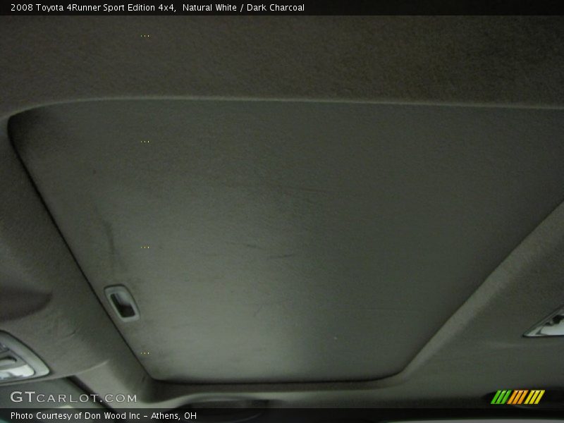 Natural White / Dark Charcoal 2008 Toyota 4Runner Sport Edition 4x4