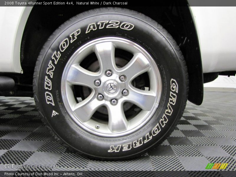 Natural White / Dark Charcoal 2008 Toyota 4Runner Sport Edition 4x4
