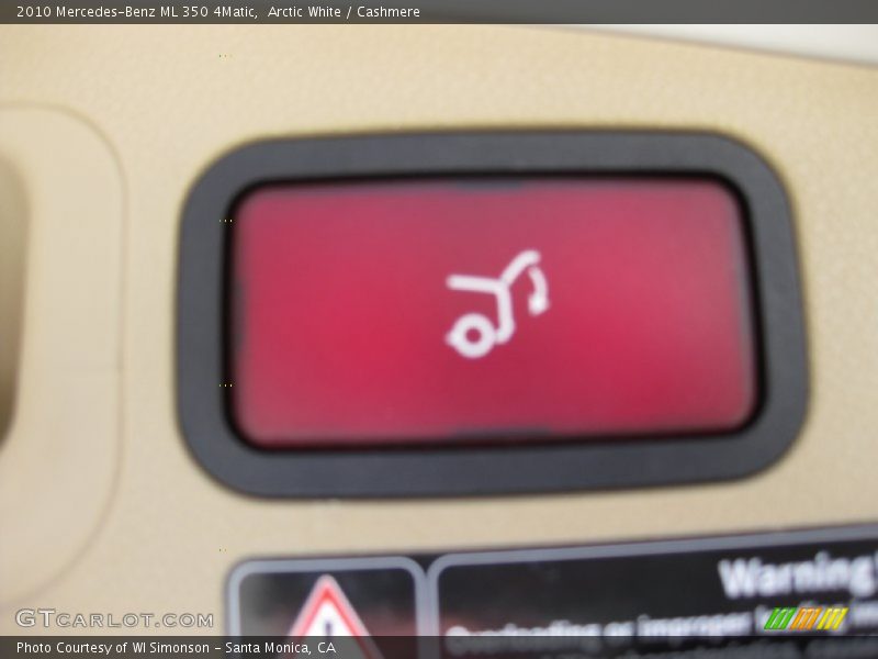 Arctic White / Cashmere 2010 Mercedes-Benz ML 350 4Matic