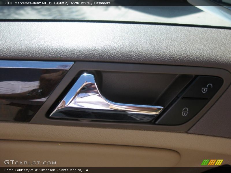 Arctic White / Cashmere 2010 Mercedes-Benz ML 350 4Matic