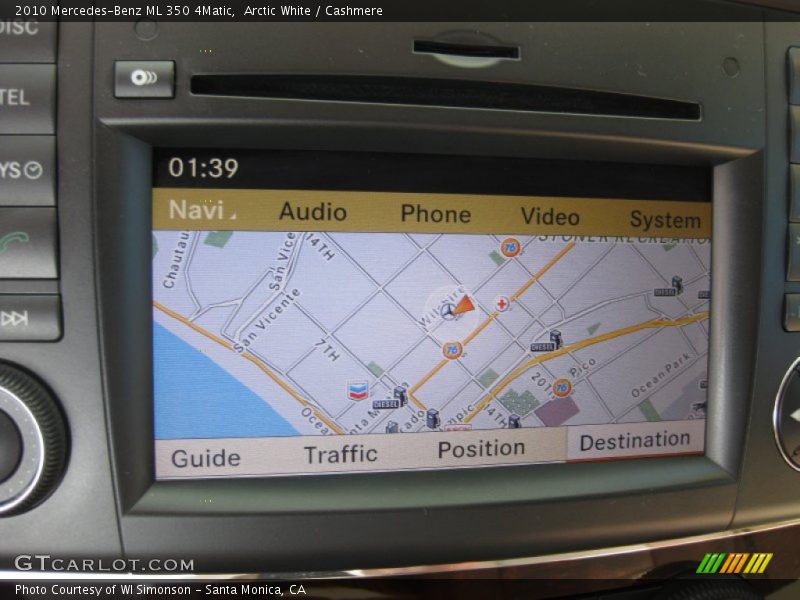 Arctic White / Cashmere 2010 Mercedes-Benz ML 350 4Matic