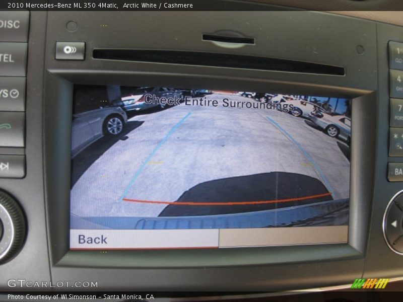 Arctic White / Cashmere 2010 Mercedes-Benz ML 350 4Matic