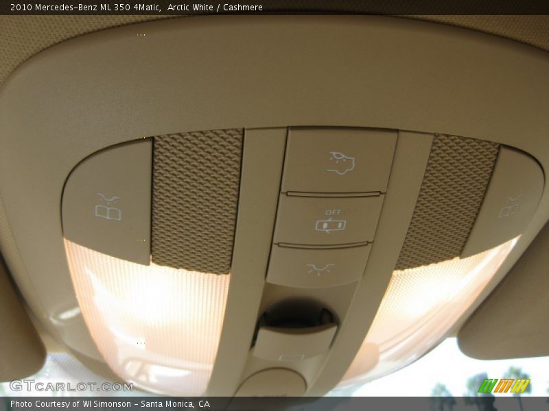 Arctic White / Cashmere 2010 Mercedes-Benz ML 350 4Matic