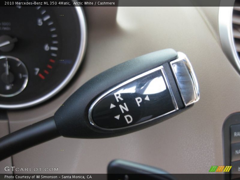 Arctic White / Cashmere 2010 Mercedes-Benz ML 350 4Matic