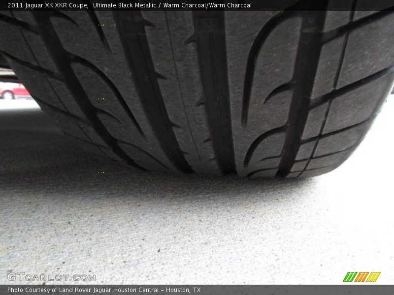 Ultimate Black Metallic / Warm Charcoal/Warm Charcoal 2011 Jaguar XK XKR Coupe