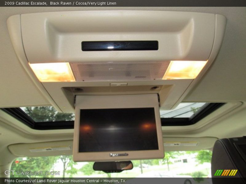 Black Raven / Cocoa/Very Light Linen 2009 Cadillac Escalade