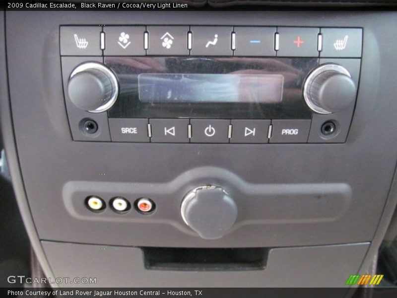 Controls of 2009 Escalade 