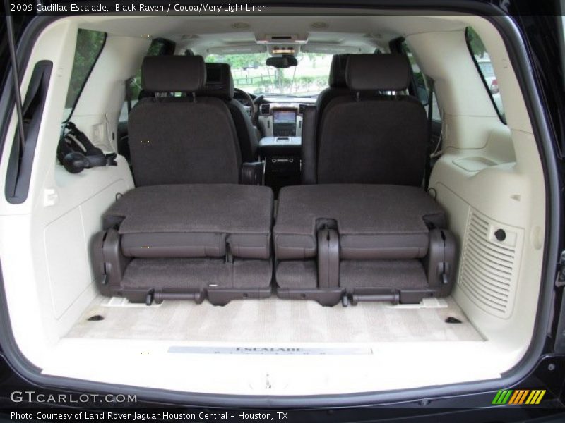  2009 Escalade  Trunk
