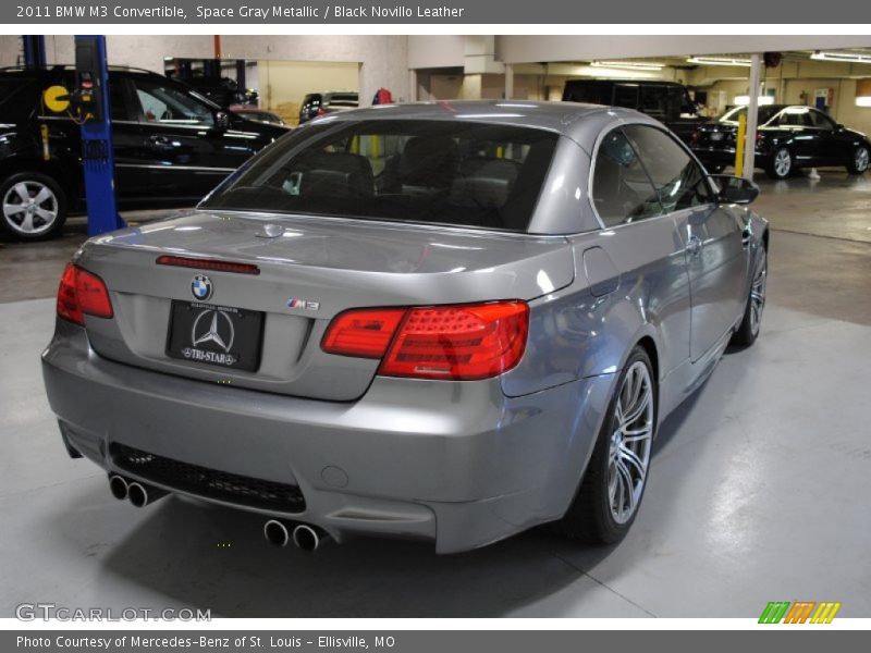 Space Gray Metallic / Black Novillo Leather 2011 BMW M3 Convertible