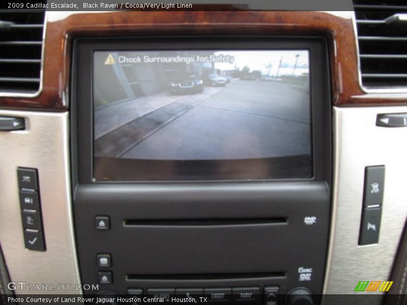 Black Raven / Cocoa/Very Light Linen 2009 Cadillac Escalade