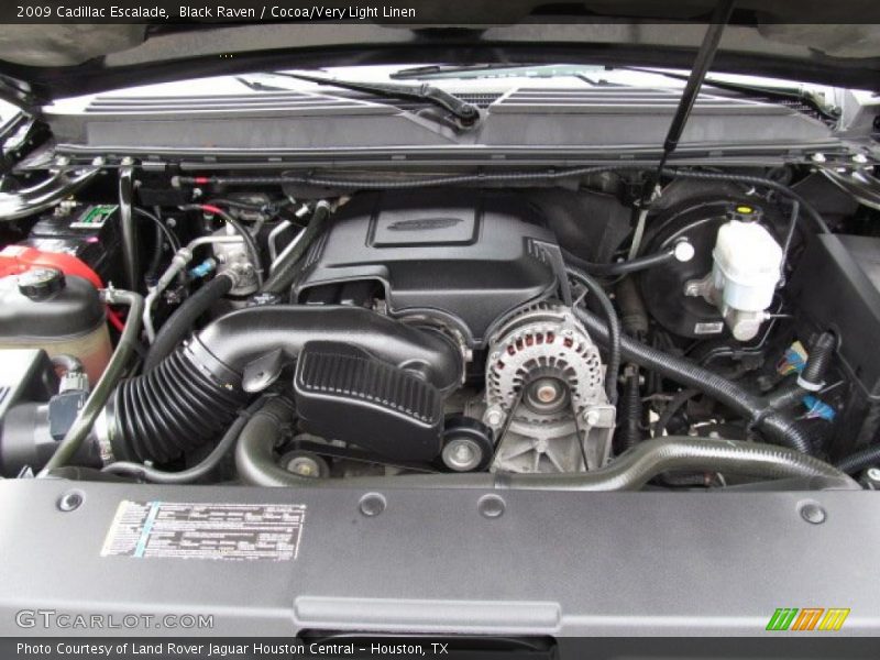  2009 Escalade  Engine - 6.2 Liter OHV 16-Valve VVT Flex-Fuel V8