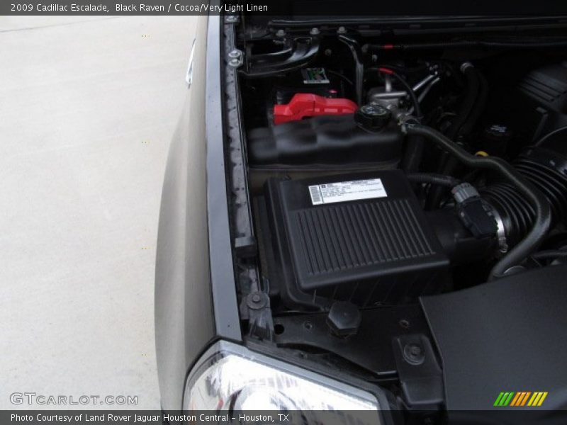 Black Raven / Cocoa/Very Light Linen 2009 Cadillac Escalade