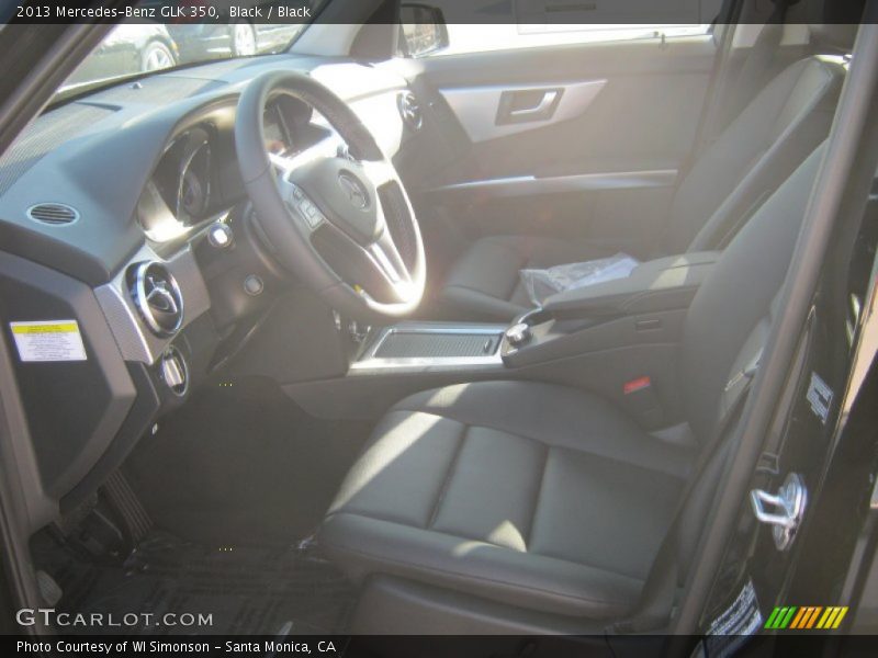 Black / Black 2013 Mercedes-Benz GLK 350