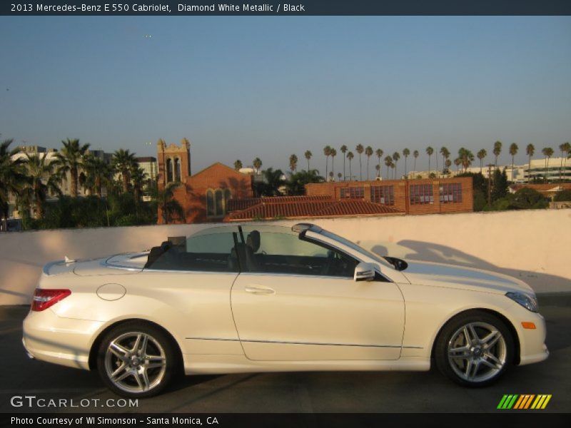  2013 E 550 Cabriolet Diamond White Metallic