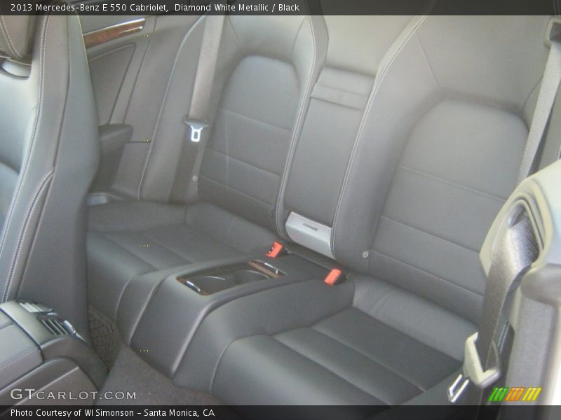 Diamond White Metallic / Black 2013 Mercedes-Benz E 550 Cabriolet