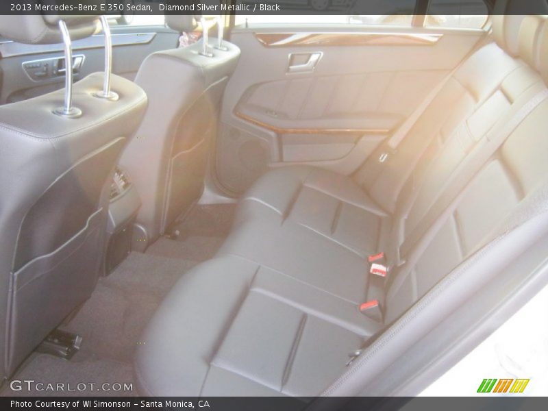 Diamond Silver Metallic / Black 2013 Mercedes-Benz E 350 Sedan