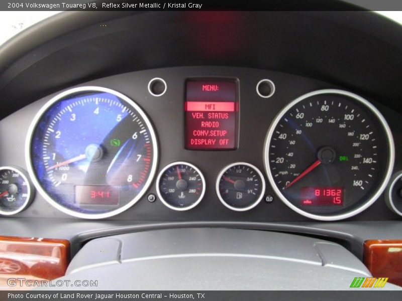 Reflex Silver Metallic / Kristal Gray 2004 Volkswagen Touareg V8