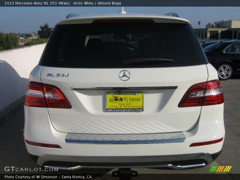 Arctic White / Almond Beige 2013 Mercedes-Benz ML 350 4Matic