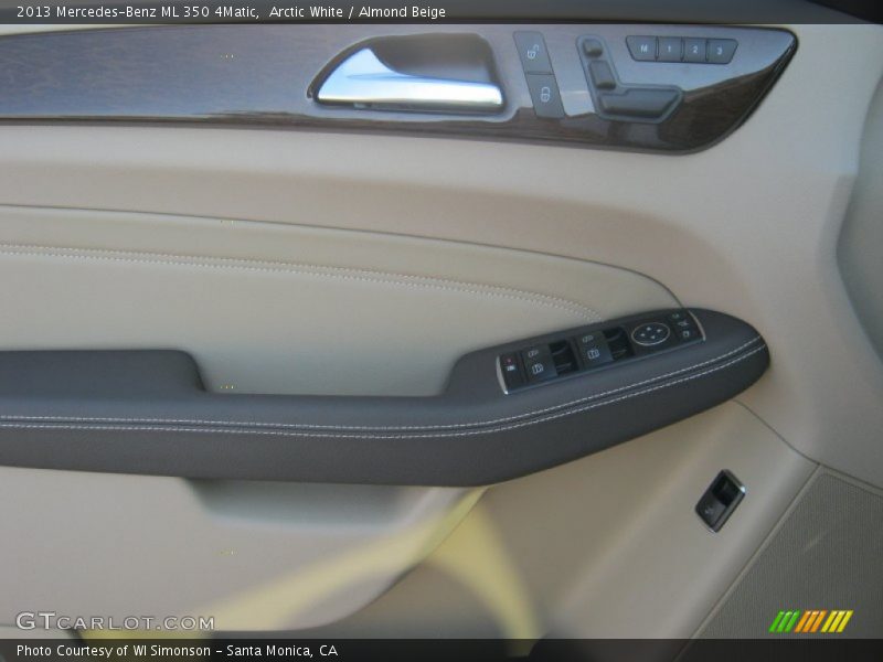 Arctic White / Almond Beige 2013 Mercedes-Benz ML 350 4Matic