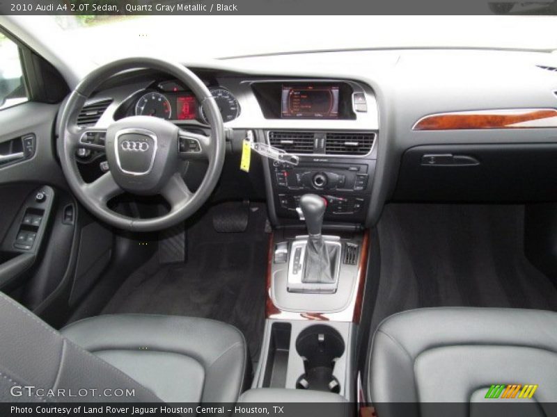 Quartz Gray Metallic / Black 2010 Audi A4 2.0T Sedan