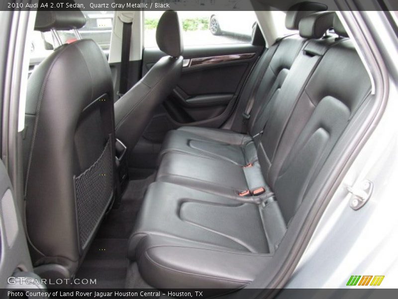 Quartz Gray Metallic / Black 2010 Audi A4 2.0T Sedan