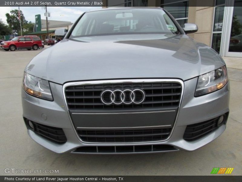 Quartz Gray Metallic / Black 2010 Audi A4 2.0T Sedan