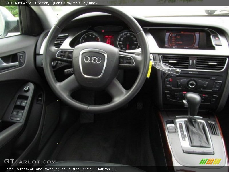 Quartz Gray Metallic / Black 2010 Audi A4 2.0T Sedan