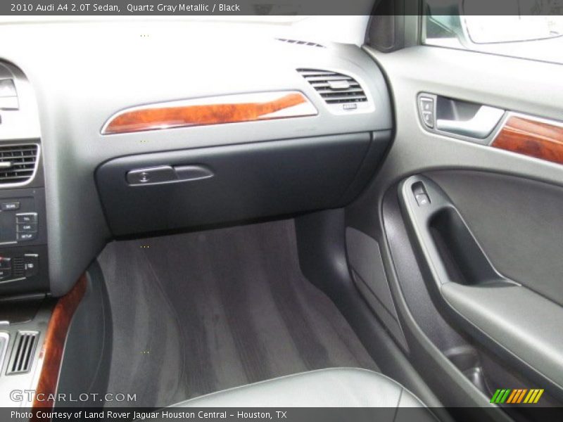 Quartz Gray Metallic / Black 2010 Audi A4 2.0T Sedan