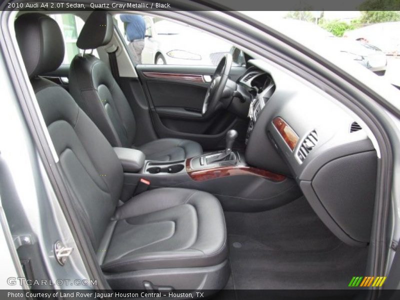 Quartz Gray Metallic / Black 2010 Audi A4 2.0T Sedan