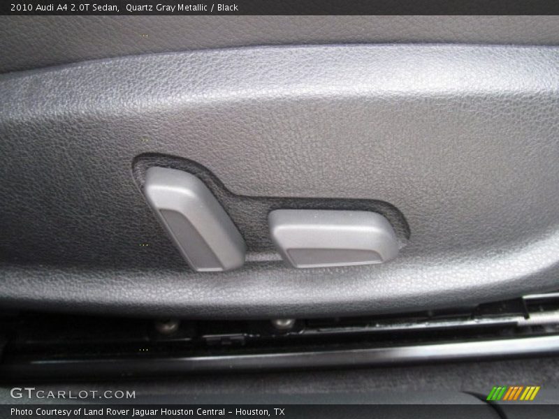 Quartz Gray Metallic / Black 2010 Audi A4 2.0T Sedan