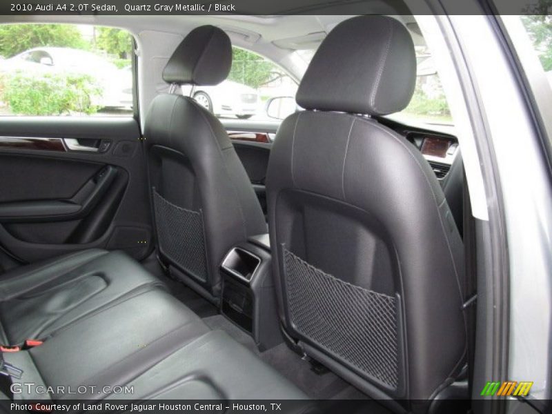 Quartz Gray Metallic / Black 2010 Audi A4 2.0T Sedan
