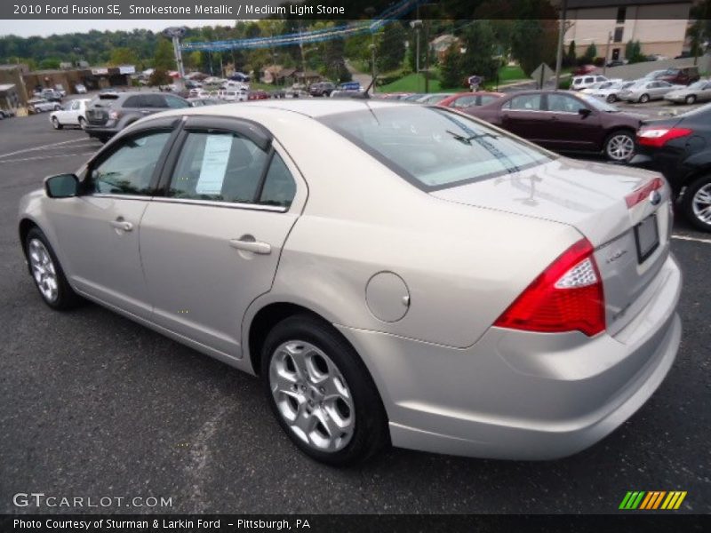 Smokestone Metallic / Medium Light Stone 2010 Ford Fusion SE