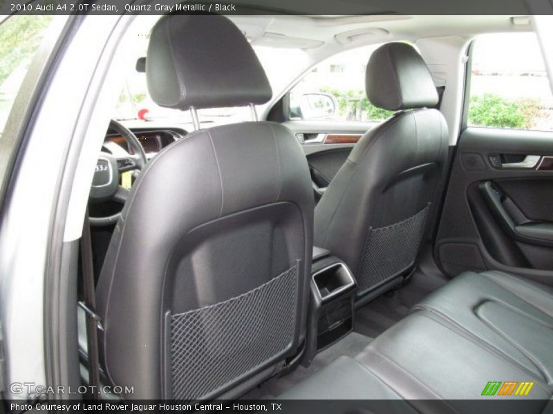 Quartz Gray Metallic / Black 2010 Audi A4 2.0T Sedan